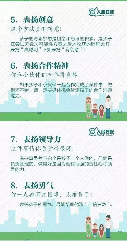 人民日報推薦！15個表揚孩子和10個懲戒孩子的科學(xué)方法