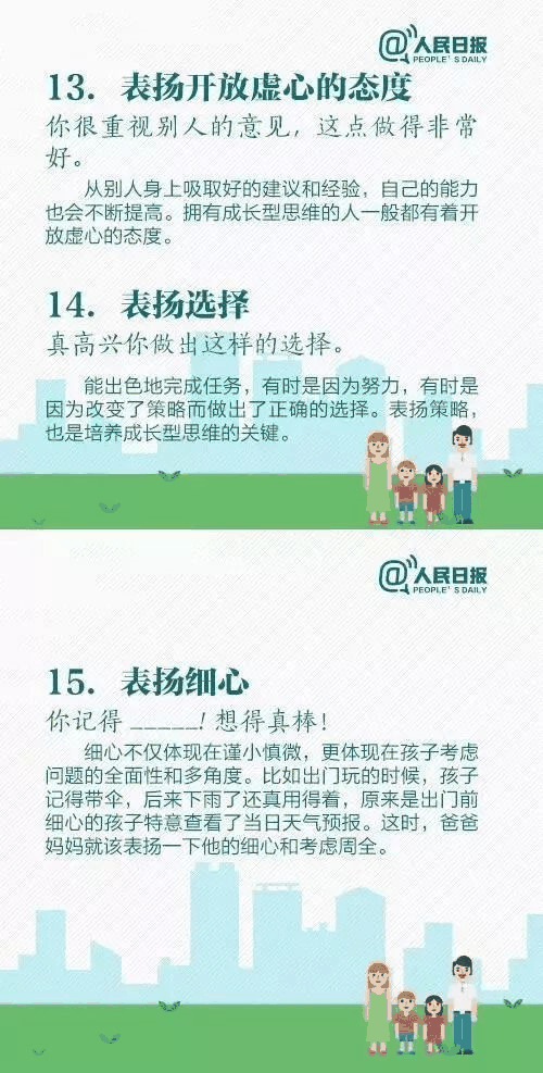 人民日報推薦！15個表揚孩子和10個懲戒孩子的科學(xué)方法
